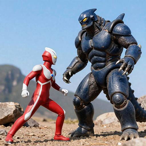 Epic Fantasy Battle: Hero vs. Monster