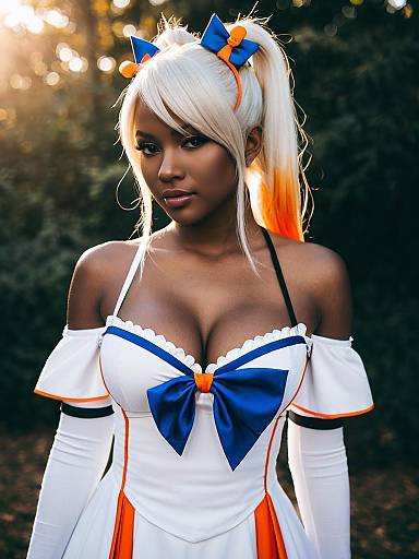 Lifestyle costume photo of Elfriend (shiranui flare). Cosplay clothes