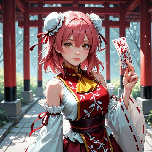 Vibrant Ibaraki Kasen Character Design