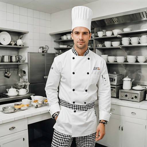 Professional Chef in Tea Room Kitchen