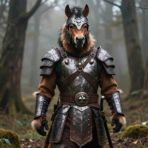 Dog-Faced Pony Soldier Character Concept