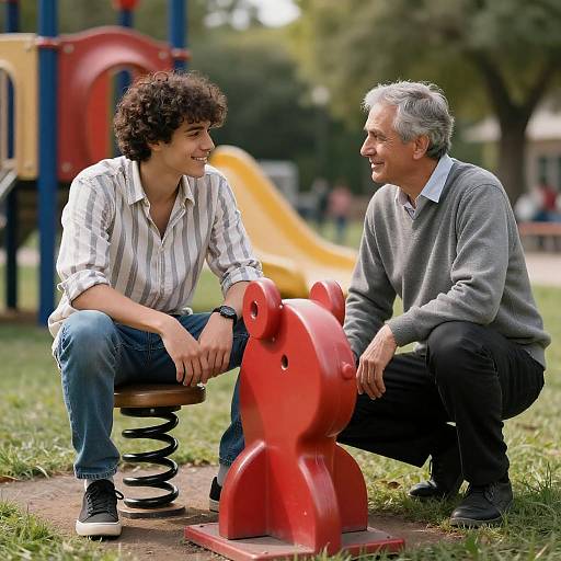 Playful Moments in the Park