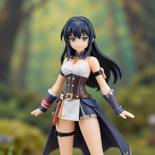 Hyperrealistic Anime Toy Figurine