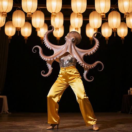 Cabaret Octopus in Disco Pants