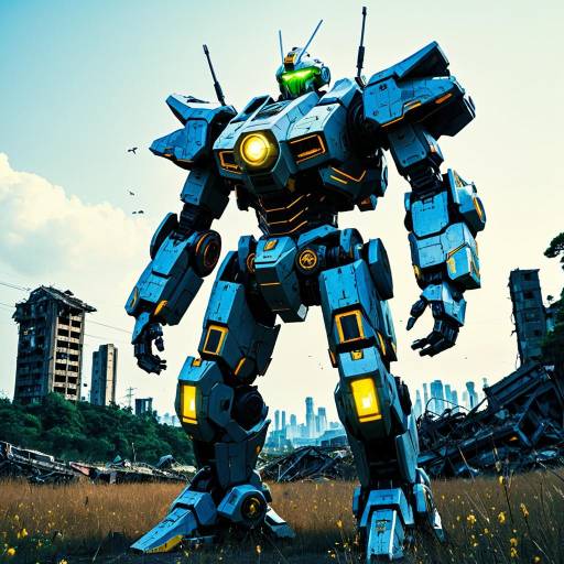 Legendary Mech Savant in Futuristic Armor