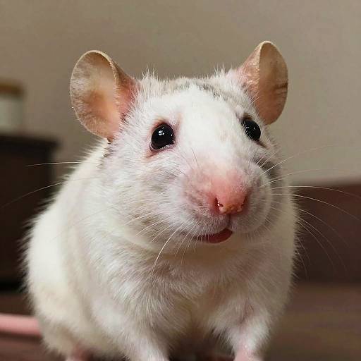 Hyper-Realistic Rat with Glam Makeup