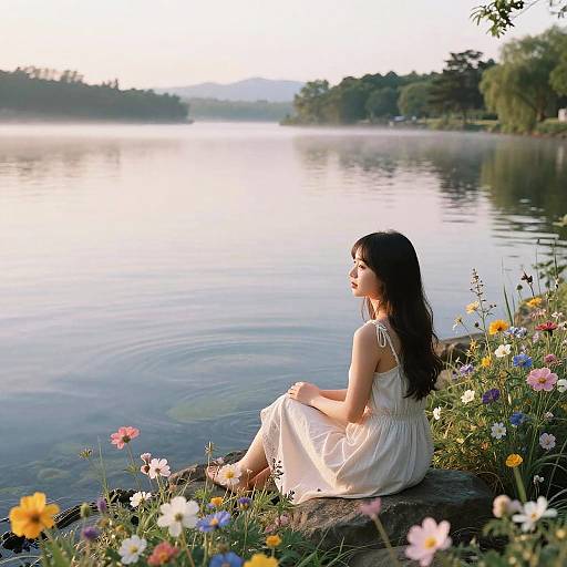 Serene Dawn by Crystal Lake