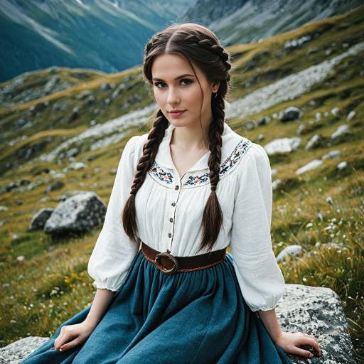 Rustic Alpine Susanne Cosplay Costume