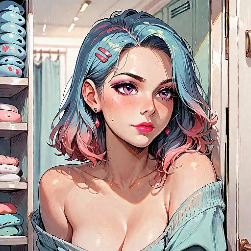 Scenic Changing Room With High Score