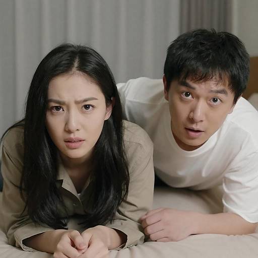 Intense Expressions of Asian Duo Photography