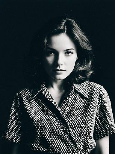 Designer Fashion Waist-Up Editorial Portrait