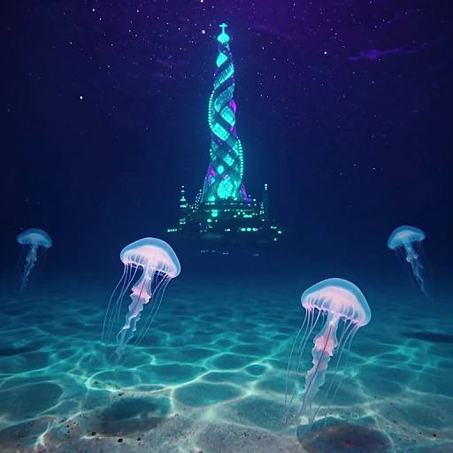 Enchanted Underwater Dreamscape Glow