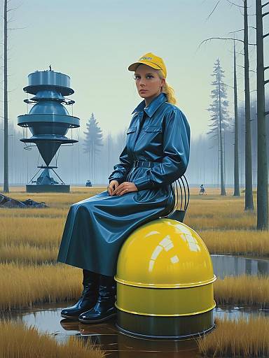 Futuristic Landscapes by Simon Stålenhag