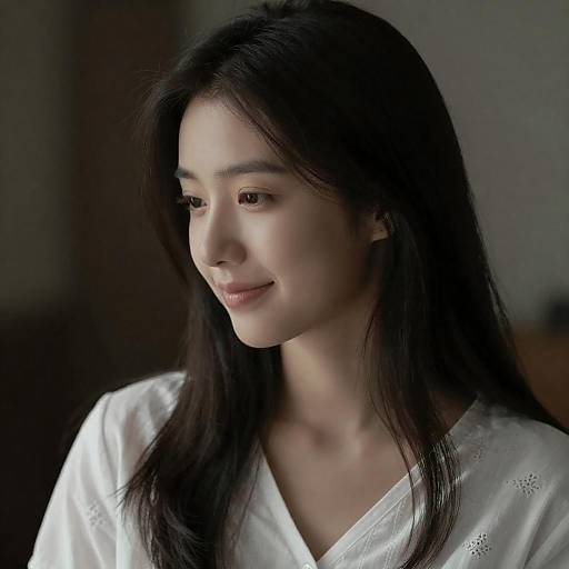 Elegant Portrait of a Young Woman