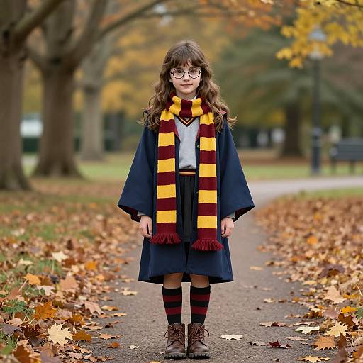 Cute Harry Potter Inspired Girl Outfit