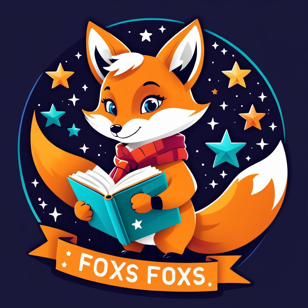 Playful Cartoon Fox Logo Design