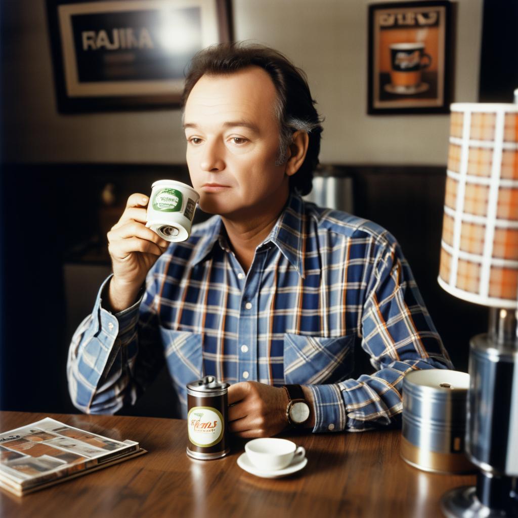 Bill Murray in Vintage 1970s Vibe