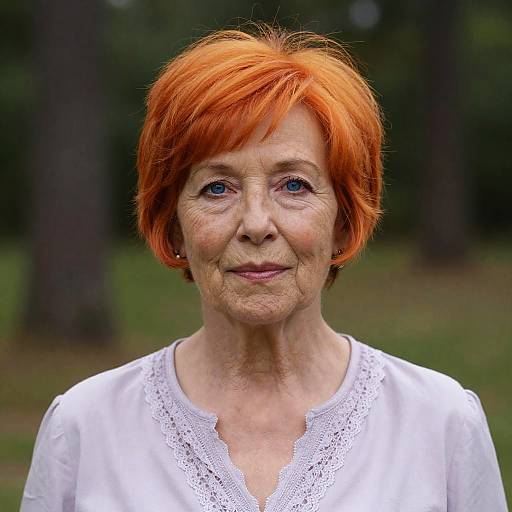 Photorealistic Portrait of Elderly Woman