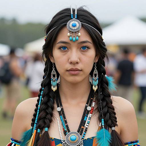 Groovy Native American Festival Costume