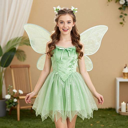 Fairy Themed Costume with Wings