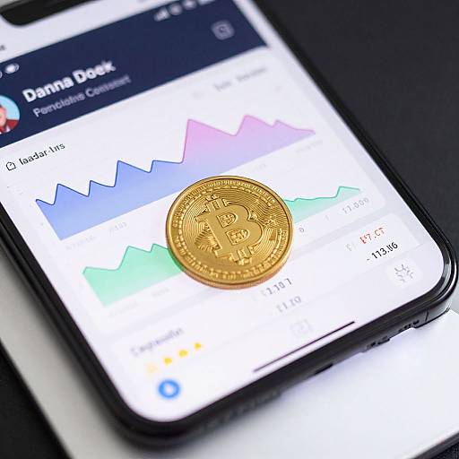 Realistic Crypto Wallet Interface Screenshot