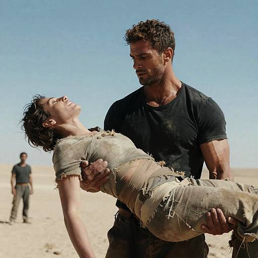 Powerful Portrait of Strength and Loss