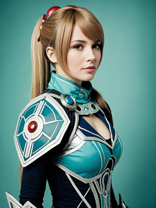 Realistic Nia Cosplay Photography