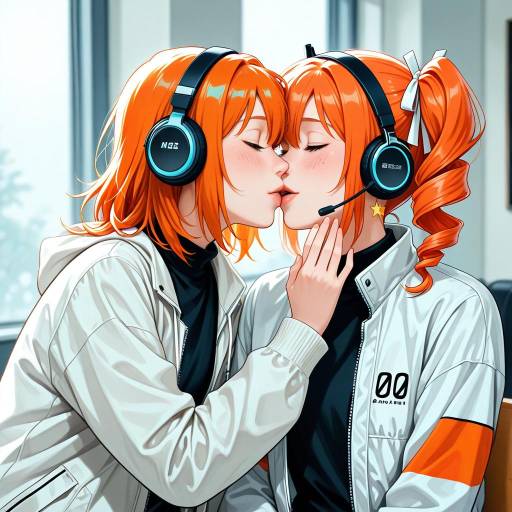 Surprise Kiss with Adachi Rei Character