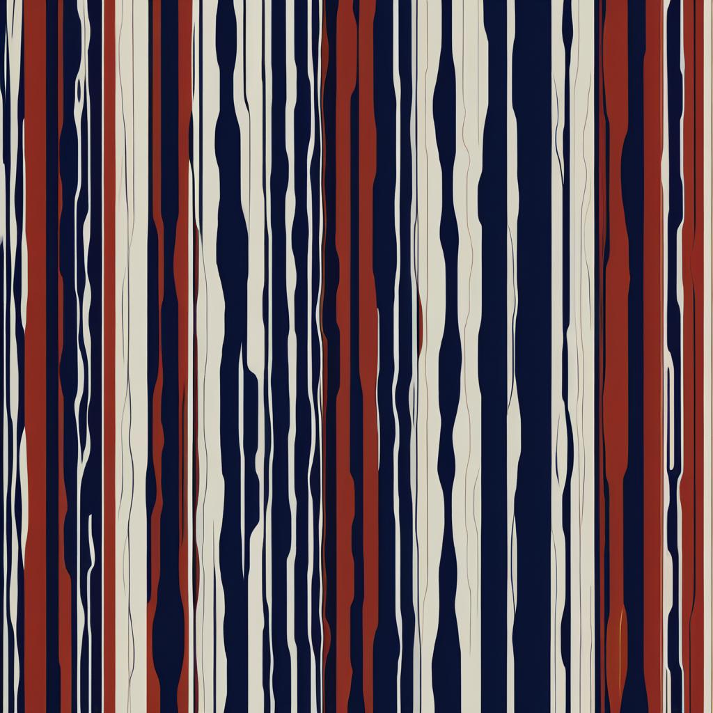 Interlocking Patterns Inspired by Clyfford Still