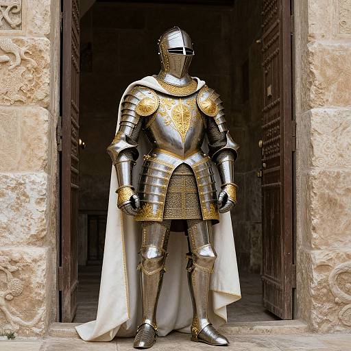 Baroque Crusader at Jerusalem Gates