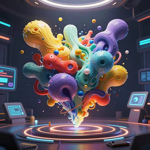 Futuristic AI Art Generator