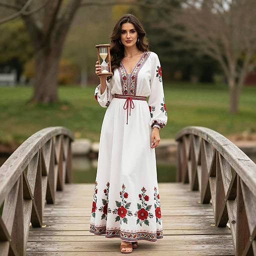 Bohemian Elegance: Hourglass Woman