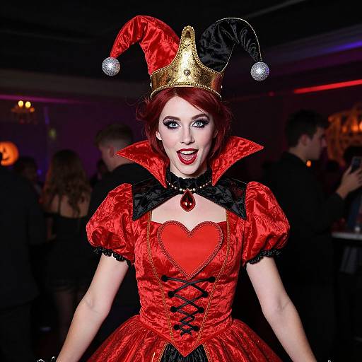 Red Queen Halloween Costume Cosplay