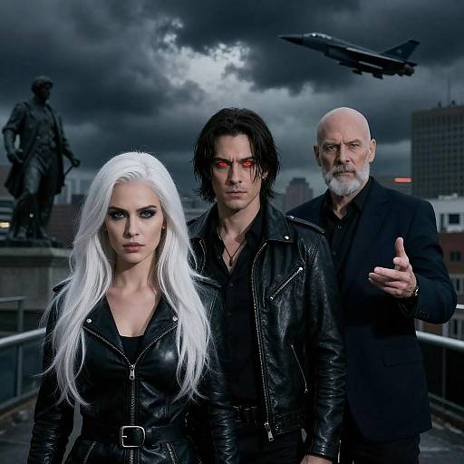 Dramatic Stormy Cityscape Portraits