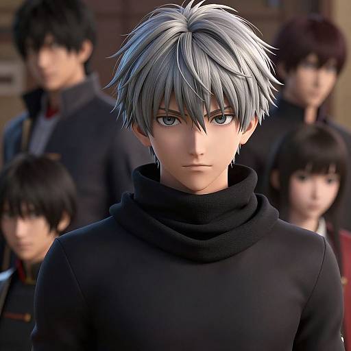 Rimuru Tempest Hyper-Realistic Portrait