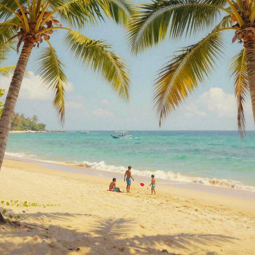 Matara Serene Tropical Beach Scene