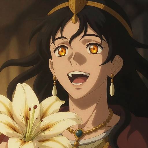 Radiant Medieval Middle East Portrait