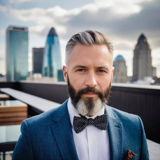 Stylish Rooftop Portrait of a Man