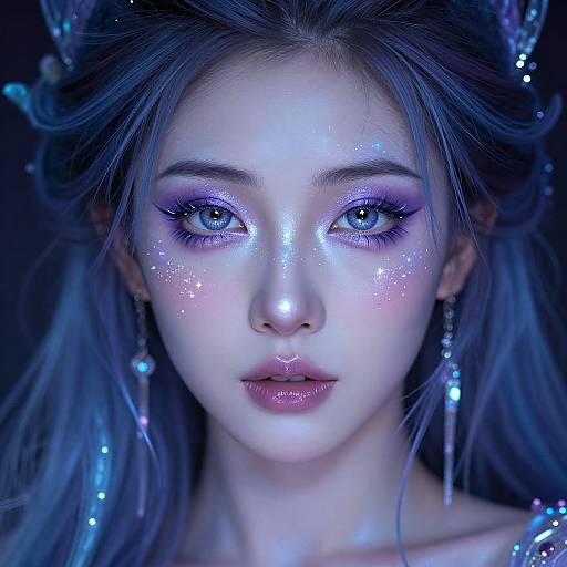 Fantasy Portrait with Ethereal Glow