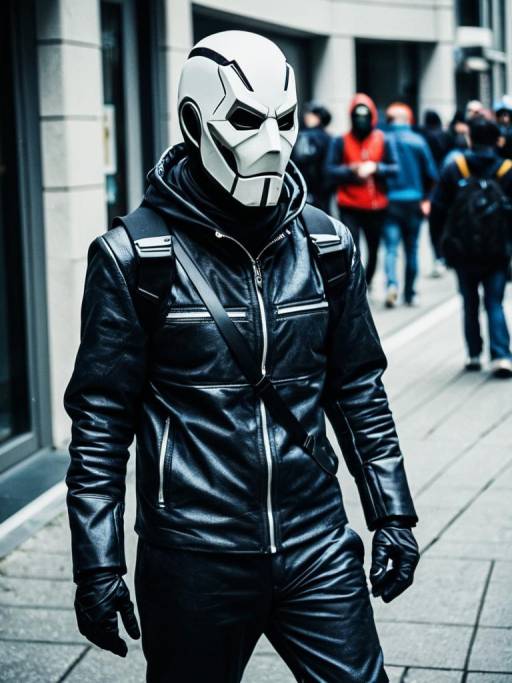 Realistic Man in Bizarnage Cosplay Costume