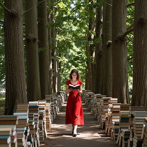 Enchanted Forest Library Walk
