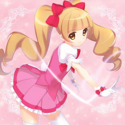 Illustration of Aisaki emiru, precure in the style of Saikawa yusa