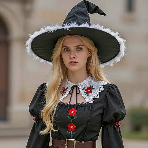 Photorealistic Witch Aesthetic Portrait