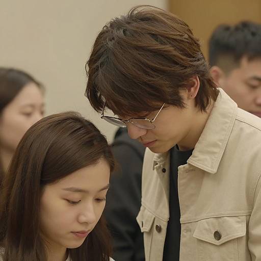 Intimate Indoor Portrait of a Couple