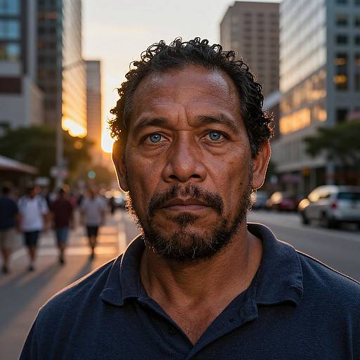 Ultra-Realistic Pacific Islander Portrait