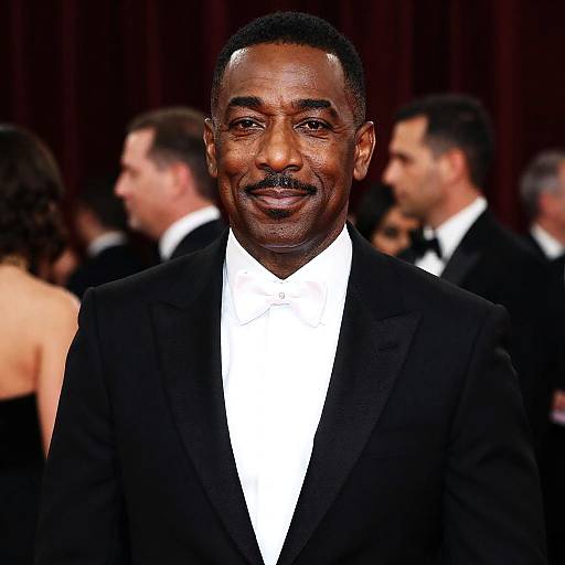 Elegant Portrait of Smiling Black Man