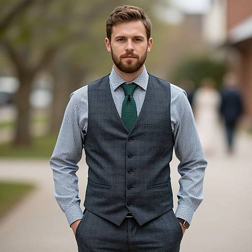 Casual Fall Wedding Attire for Men