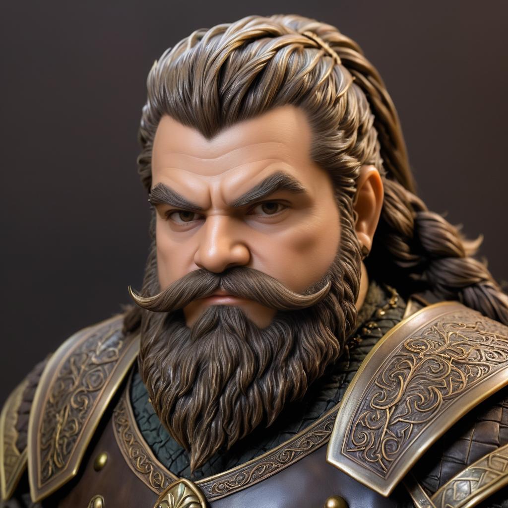 Grimble Thumbeard: A Dwarven Portrait