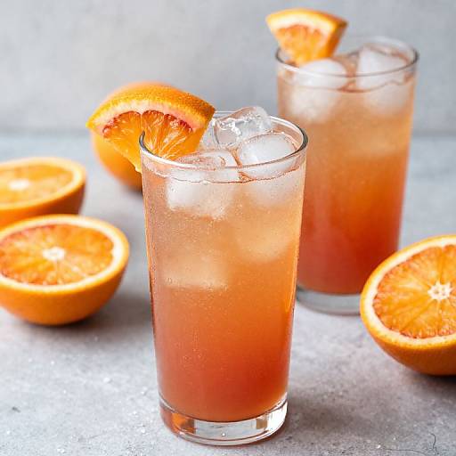 Refreshing Blood Orange Soda Design