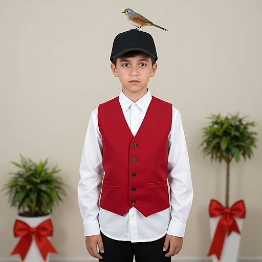 Realistic Chavo del Ocho Costume Portrait